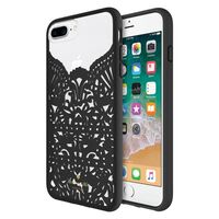 Incipio KSIPH-087-LCBK Apple iPhone 6 Plus/6s Plus/7 Plus/8 Plus Kate Spade Lace Cage Case, Black/Clear