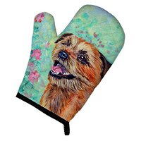 Caroline's Treasures Border Large Terrier Oven Mitt