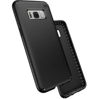 Speck Samsung Galaxy S8+ Presidio Case, Scratch-Resistant IMPACTIUM 10-Foot Drop Protected Phone Case Black