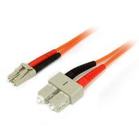 StarTech 3m Fiber Optic Cable - Multimode Duplex 62.5/125 LSZH, LC/SC