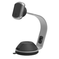 SCOSCHE MagicMount Pro Universal Magnetic Phone/Tablet Mount with Soft Touch Base for The Home or Office Silver- MPOHM