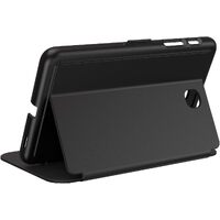 Speck Samsung Galaxy Tab A 8.0 Balance Folio Case, Slim 4-Foot Drop Tested Tablet Folio with Adjustable Stand, Black