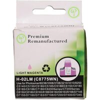 Monoprice MPI Remanufactured HP 02LM (C8775WN) Inkjet-Light Magenta
