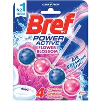 Bref Power Active Flower Blossom, Rim Block Toilet Cleaner, 50g