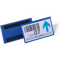Durable Logistics Document Pockets Magnetic Pouch, 50x110mm, Pack of 50