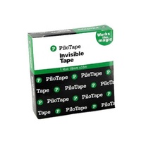 PILOTAPE 306238 INVISIBLE TAPE 18M X 33MM PACK 12 ROLLS