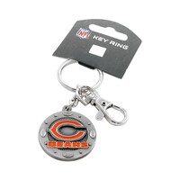 NFL Buffalo Bills Chicago Bears Impact Keychain, Silver