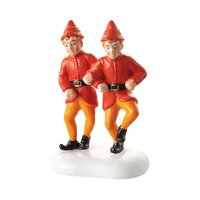 Department 56 Elf The Movie Village Twin's Happy Dance Accessory Figurine, 2.25"