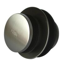 Kingston Brass DTT208 Tip-Toe Bath Tub Drain, Satin Nickel