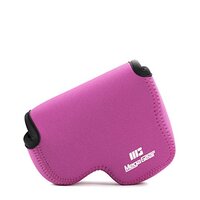 MegaGear Nikon Coolpix L840 Ultra Light Neoprene Camera Case, with Carabiner - Hot Pink - MG812
