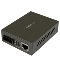 StarTech.com MCMGBSC15 1000 Mbps Transceiver Fiber Ethernet Media Converter RJ-45 / SC single-mode