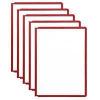 Durable Sherpa Panels, A4, Pack of 5, Red