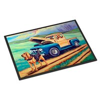 Caroline's Treasures Bloodhound Indoor or Outdoor Doormat, 24" x 36", Multicolor