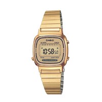 Casio Digital Stainless Steel Alarm Timer Stopwatch LA670WGA-9DF 30M Women Watch