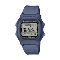Casio General Digital Blue Resin Strap Men Watch W-800H-2AVDF