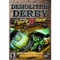 Demolition Derby and Figure 8 Race PC GAME- NEW