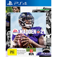Madden NFL 21  PS4 Playstation 4 Pre-owned Game: Disc Like New
