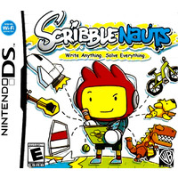 SCRIBBLE NAUTS - WRITE AYTHING - SOLVE ANYTHING Nintendo DS Pre-owned Game: Disc Like New