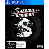 Shadow Warrior PS4 Playstation 4 PRE-OWNED GAME: GREAT CONDITION