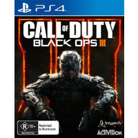 CALL OF DUTY BLACK OPS 3 PS4 Playstation 4 PRE-OWNED GAME: GREAT CONDITION