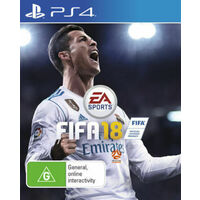 FIFA 18 PS4 Playstation 4 PRE-OWNED GAME: GREAT CONDITION