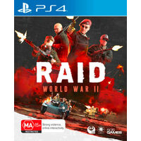 RAID WORLD WAR II 2 PS4 Playstation 4 PRE-OWNED GAME: GREAT CONDITION