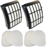 2 x Filter Kit for Shark Navigator Lift Away NV350 Series HEPA + Foam + Felt Filters