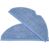 2 X Microfiber Mopping Cloths for Xiaomi Roborock S7 & S8