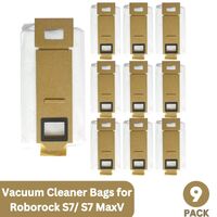 9 X Vacuum cleaner bags for Roborock S7/ S7 MaxV Auto-Empty docking station