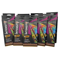 12-Pack BIC Intensity Premium Colouring Pencil - 12xPack of 12 Fashion Assorted Wood