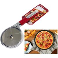 Pizza Cutter, Betty Crocker -22 cm Size, Red/Silver