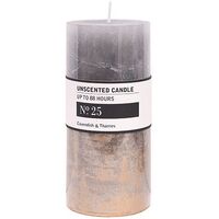 No.25 Unscented Luxe Grey Candle Home Inspiration (88 Hour Burn)