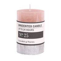No.25 Unscented Luxe Red/Blue Candle Home Inspiration (24 Hour Burn)