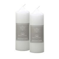 Tranquility Collection Church Candle Candle Home (30 Hour Burn, 5x15cm)