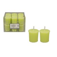 18-Pack Tranquility Collection Scented Peaches and Cream Votive Candle (8 Hour Burn)