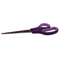UBL Scissors School Office Home Student Paper Cut Art Craft Tool Shears - Purple
