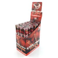 Box of 24 Cyclone Strawberry Clear Pre-Rolled Cones Cigarette Flavoured Papers