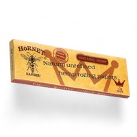Hornet 1 1/4 Size Size Organic Unrefined Rolling Papers (50 Leaves Per Booklet)