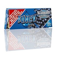 Juicy Jays Blueberry 1 1/4 Size Flavoured Hemp Rolling Paper Smoking Herbs