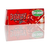 Juicy Jays Very Cherry 1 1/4 Size Flavoured Hemp Rolling Paper Smoking Herbs