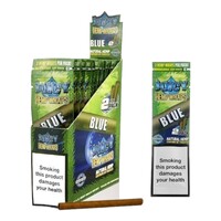 Box of 25 Juicy Jays Blue Flavour Natural Wraps Paper Smoking Herbs