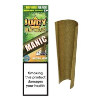 Juicy Jays Manic Flavour Natural Paper Smoking Herbs - 2 Wraps Per Pack