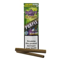 Juicy Jays Purple Flavour Natural Paper Smoking Herbs - 2 Wraps Per Pack