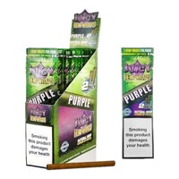 Box of 25 Juicy Jays Purple Flavour Natural Wraps Paper Smoking Herbs