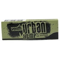 1 Pack of Ventti Original Urban Hemp Papers With Tips (50 Leave Booklet)