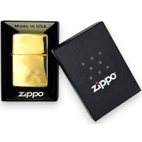 Zippo Lighter High Polished Brass Genuine Original