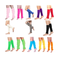 Leg Warmers - Fashion Knit Neon Leg Warmers for Women 80s Sports Party Yoga Stretch Boot Cuff Accessories