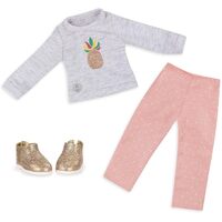 Glitter Girls by Battat Dressed to Dazzle Top & Pants - Doll Clothes Kids Toys 