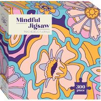 300 Piece Jigsaw Puzzle: Elevate Mindful Jigsaw - Psychedelic Florals