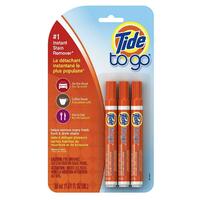 Tide To Go 3 Pack - Instant Stain Remover Liquid Pen - 3 Count - Laundry washing